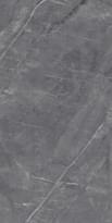 Плитка Realistik Italica Nature Pulpis Dark Grey Carving 60x120 см, поверхность полуматовая
