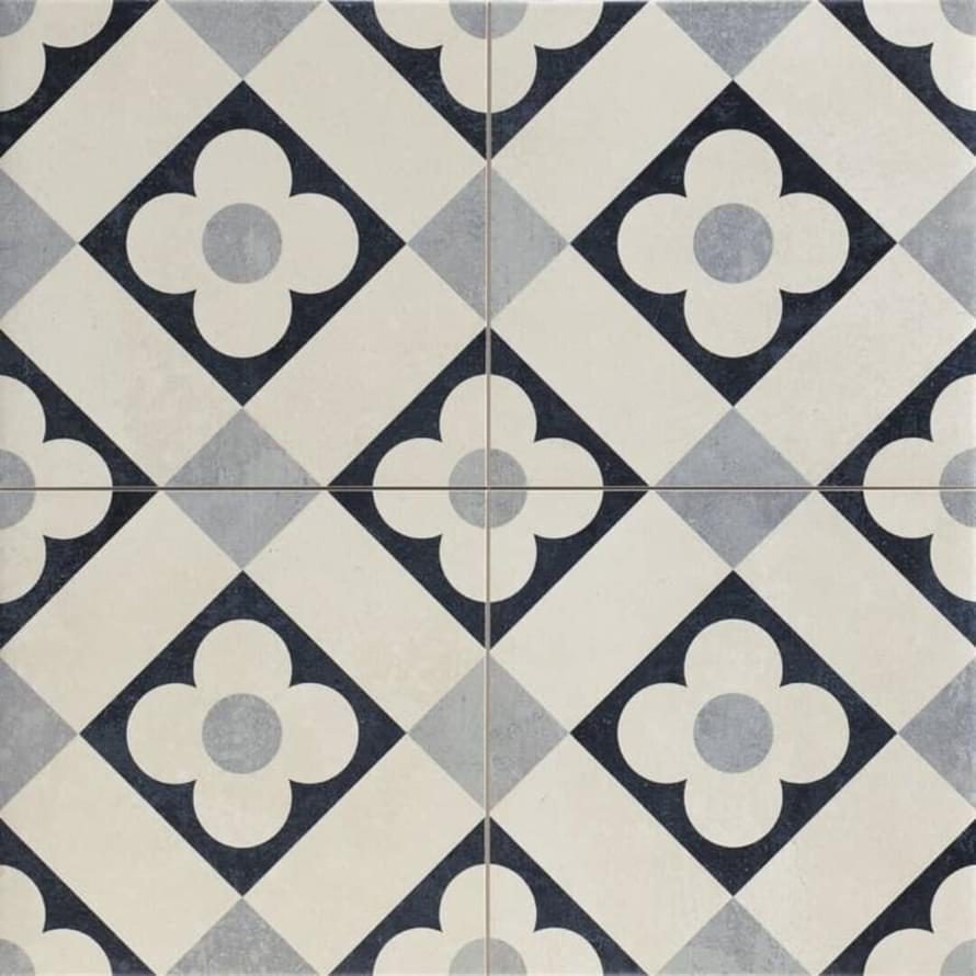 Плитка Realonda Barcelona White 44.2x44.2 см, поверхность матовая