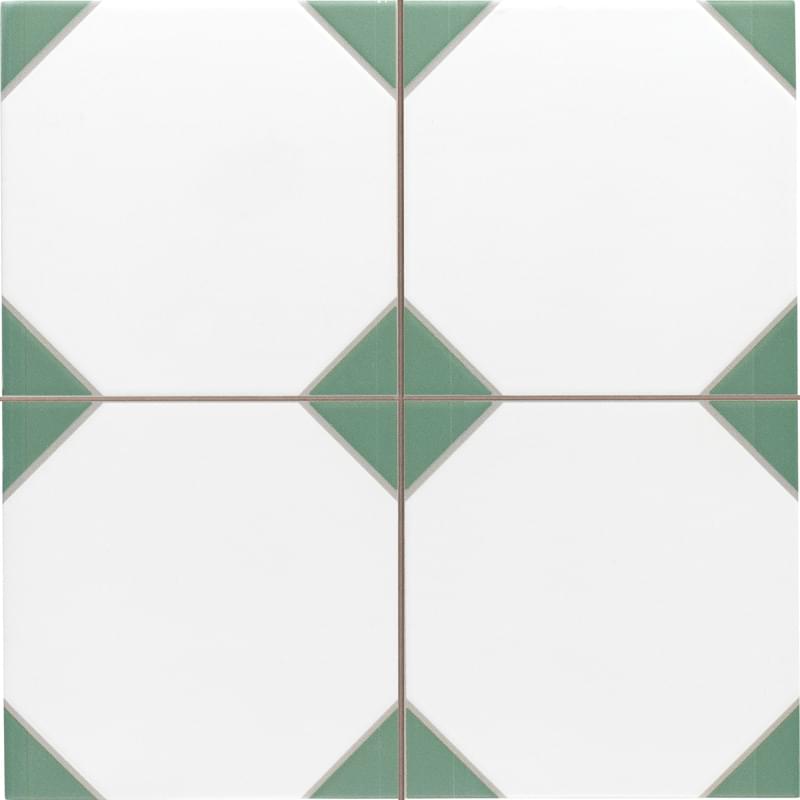 Плитка Realonda Canterbury Green 33.3x33.3 см, поверхность матовая