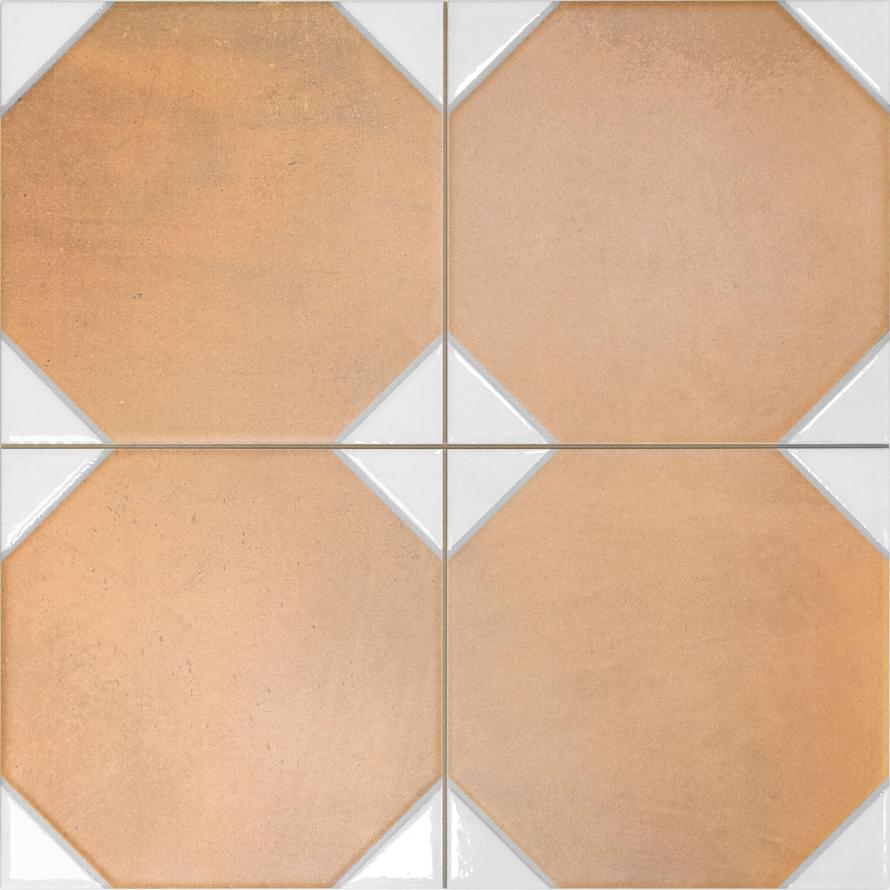 Плитка Realonda Dover Terra White 33.3x33.3 см, поверхность матовая