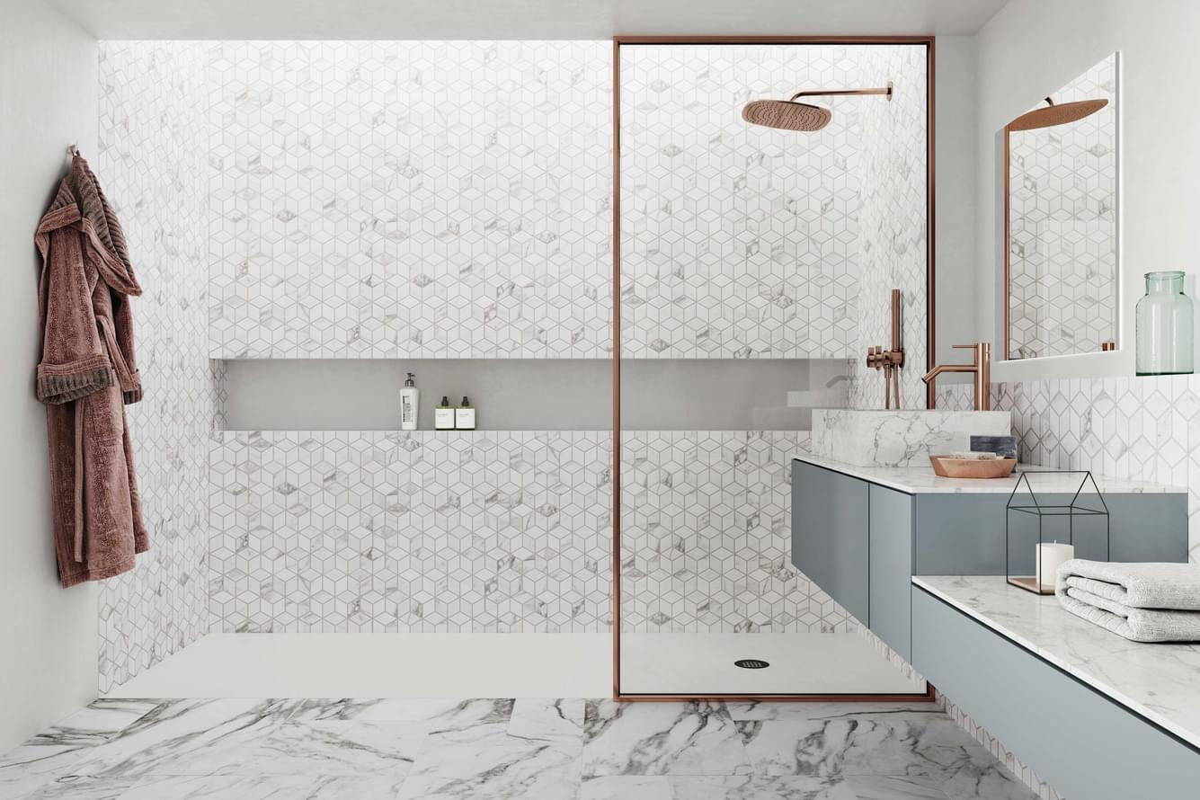 керамогранит фабрики Realonda коллекция Rhombus Venato