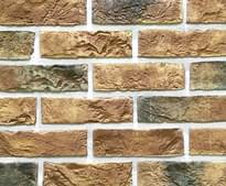 Плитка RedStone Town Brick 50 53 R 6.5x21.3 см, поверхность матовая, рельефная