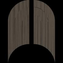 Плитка Refin Canal Grande Moro Onda Soft R 23.8x49.2 см, поверхность полуматовая