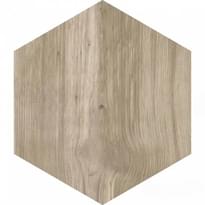 Плитка Refin Cortina Almond Esagono R 25x21.6 см, поверхность матовая