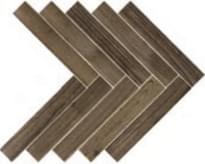Плитка Refin Cortina Tobacco Mosaico Herringbone R 36.2x41.2 см, поверхность матовая