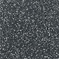 Плитка Refin Flake Black Medium R 60x60 см, поверхность матовая, рельефная