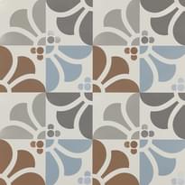 Плитка Refin Frame Emilia Flower Modulo R 60x60 см, поверхность матовая