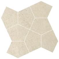 Плитка Refin Grecale Crema Mosaico Penta Soft R 31.5x31.5 см, поверхность полуматовая