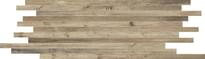 Плитка Refin Larix Natural Muretto Listello R 25x75 см, поверхность матовая, рельефная