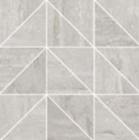 Плитка Refin Prestigio Travertino Beige Mosaico T Mix R 30x30 см, поверхность матовая
