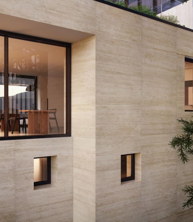 керамогранит фабрики Refin коллекция Prestigio Travertino