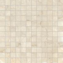 Плитка Refin Prestigio Botticino Lucido Mosaico R 30x30 см, поверхность полированная