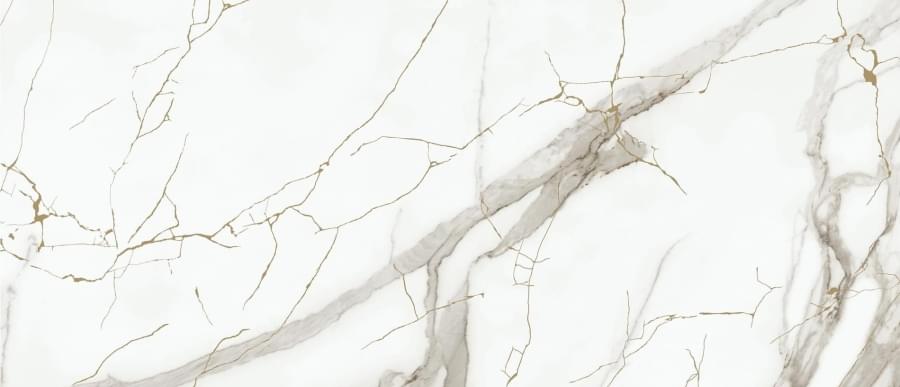 Плитка Refin Prestigio Calacatta Oro Lucido Craquele R 120x278 см, поверхность полированная