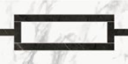 Плитка Refin Prestigio Nuvolato Lucido Fascia Minimal R 15x30 см, поверхность полированная