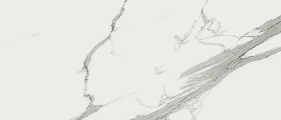 Плитка Refin Prestigio Statuario Apuano Lucido R 120x278 см, поверхность полированная