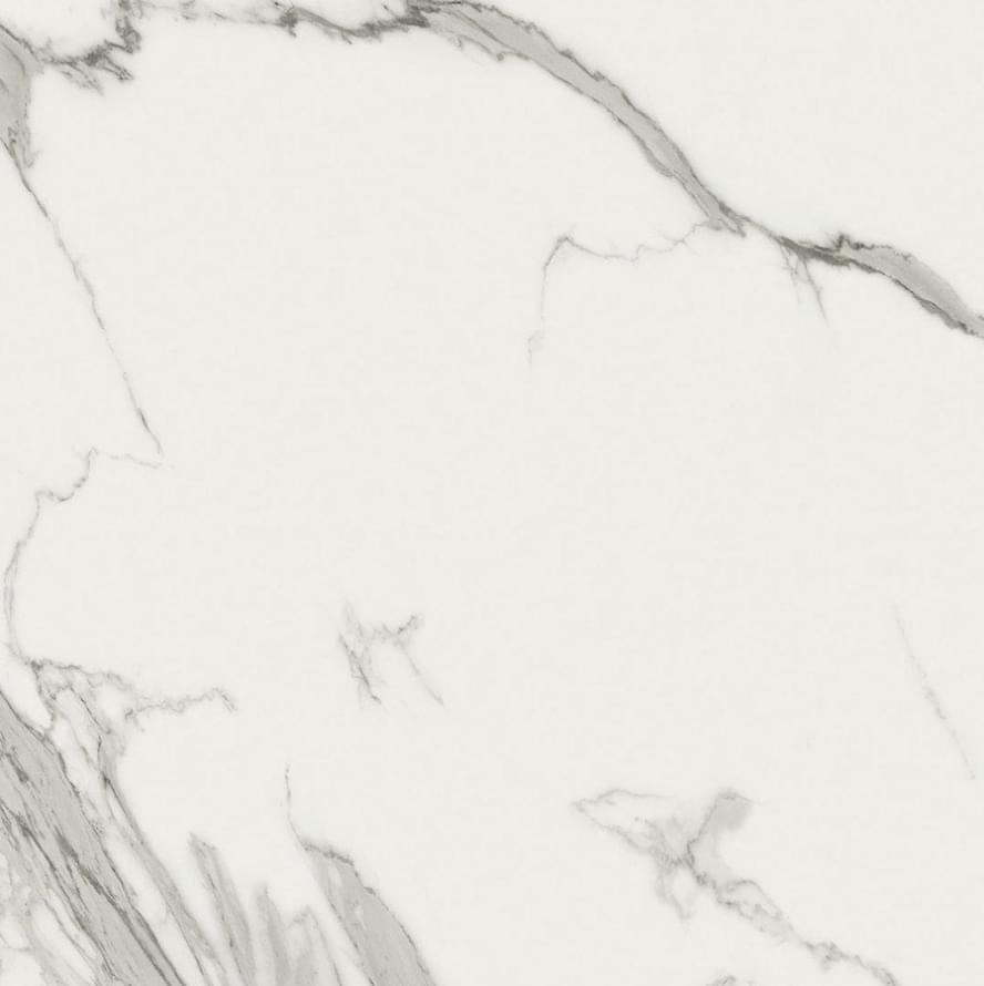 Плитка Refin Prestigio Statuario Apuano Lucido R 60x60 см, поверхность полированная