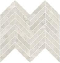 Плитка Refin River Beige Mosaico Chevron Lucido R 26x32.5 см, поверхность полированная