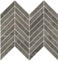 Плитка Refin River Natural Mosaico Chevron Lucido R 26x32.5 см, поверхность полированная