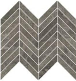 Плитка Refin River Natural Mosaico Chevron Lucido R 26x32.5 см, поверхность полированная