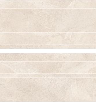 Плитка Refin Tune Ivory Mosaico Linea Soft R Mix2 30x60 см, поверхность полуматовая