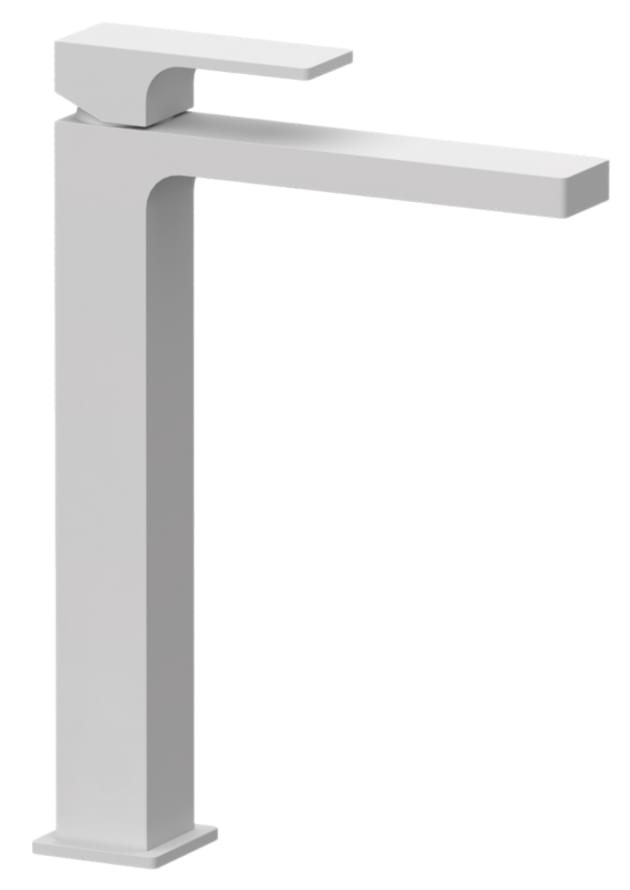 Плитка Remer Absolute Высокий смеситель для раковины ABSOLUTE белый матовый  поверхность матовая
