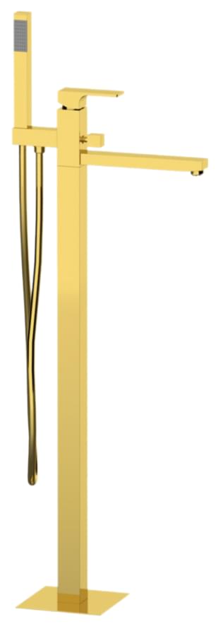 Плитка Remer Absolute Напольный смеситель для ванны ABSOLUTE золото глянцевое  поверхность глянец