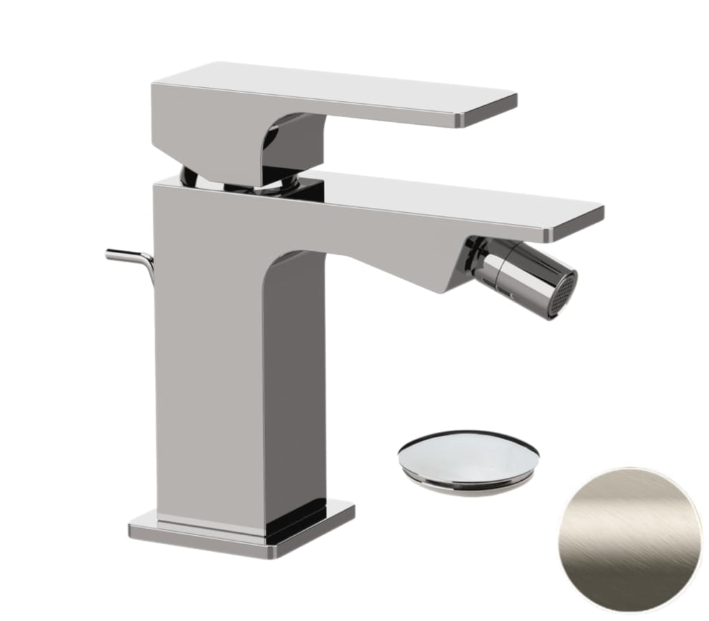 Плитка Remer Absolute Смеситель для биде ABSOLUTE сталь  поверхность матовая