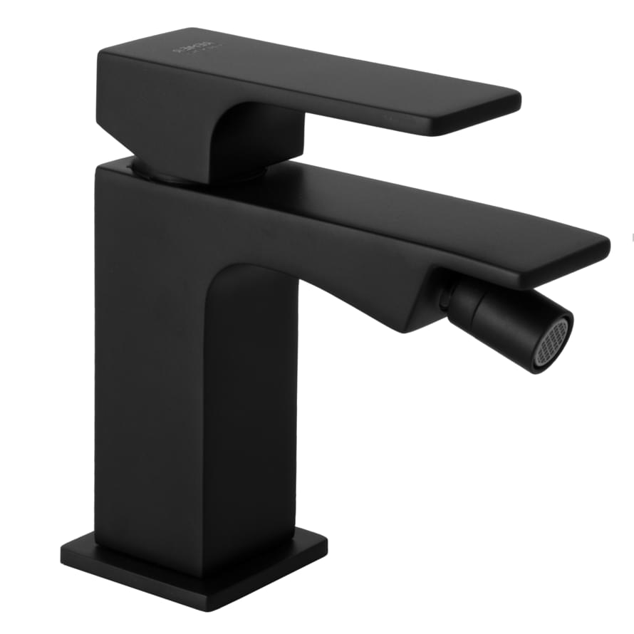 Плитка Remer Absolute Смеситель для биде ABSOLUTE черный матовый  поверхность матовая