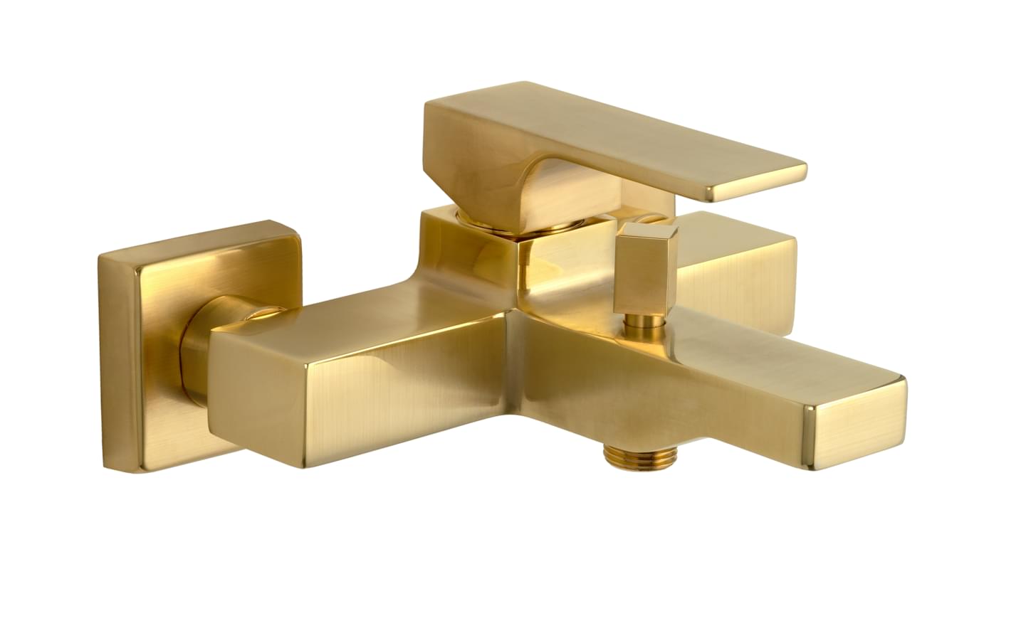 Плитка Remer Absolute Смеситель для ванны ABSOLUTE золото брашированное  поверхность брашированная