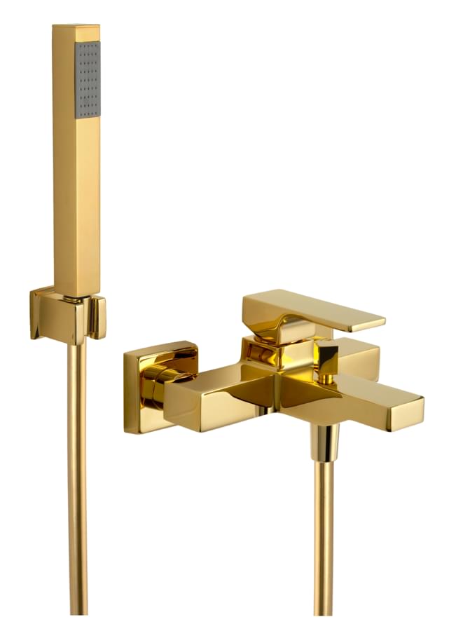Плитка Remer Absolute Смеситель для ванны ABSOLUTE золото глянцевое  поверхность глянец