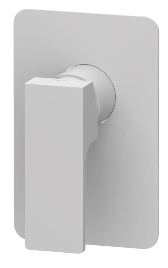 Плитка Remer Absolute Смеситель для душа ABSOLUTE белый матовый  поверхность матовая