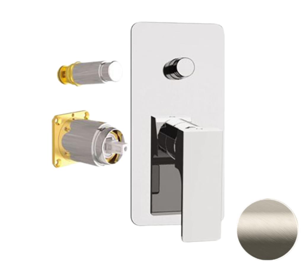 Плитка Remer Absolute Смеситель для душа ABSOLUTE встраиваемый сталь  поверхность матовая