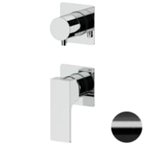 Плитка Remer Absolute Смеситель для душа ABSOLUTE черный брашированный хром поверхность брашированная