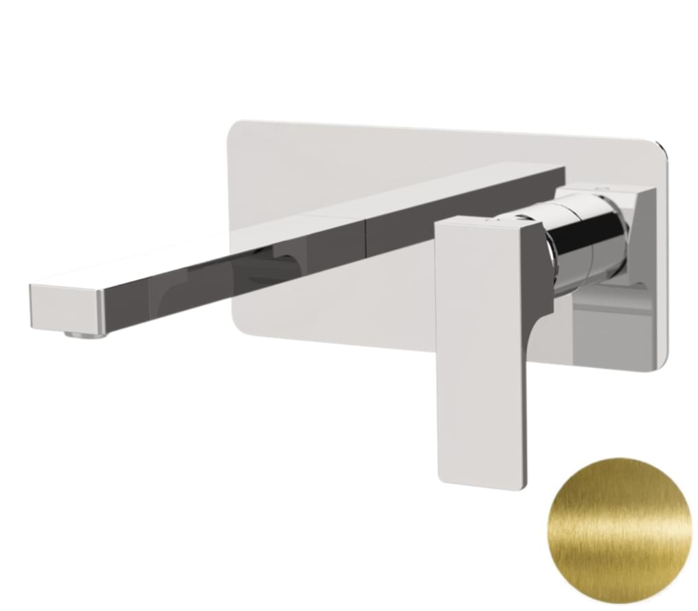 Плитка Remer Absolute Смеситель для раковины ABSOLUTE состаренная латунь  поверхность брашированная