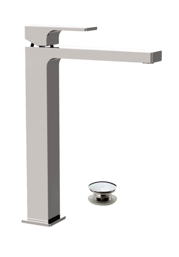 Плитка Remer Absolute Смеситель для раковины ABSOLUTE хром высокий  поверхность глянец