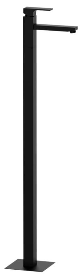 Плитка Remer Absolute Смеситель для раковины напольный ABSOLUTE черный матовый  поверхность матовая