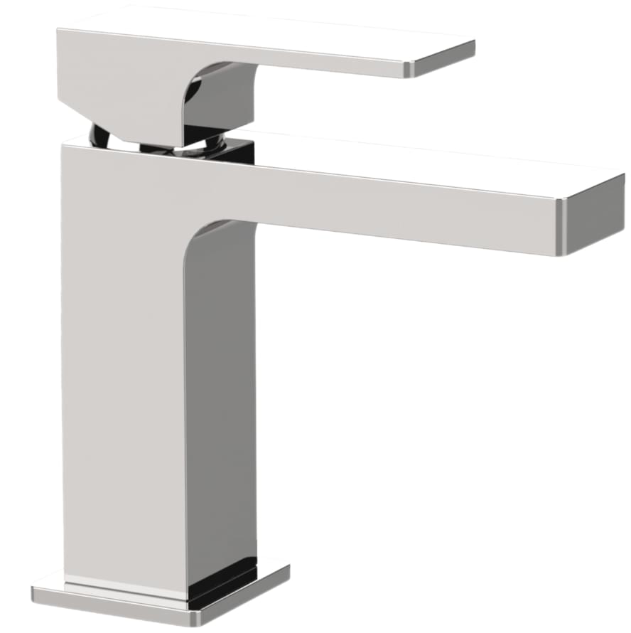 Плитка Remer Absolute Смеситель квадратный для раковины ABSOLUTE хром  поверхность глянец