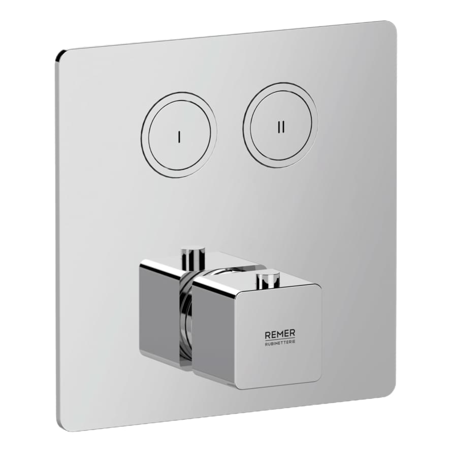 Плитка Remer Absolute Смеситель термостатический для душа ABSOLUTE хром  поверхность глянец