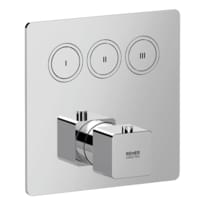 Плитка Remer Absolute Смеситель термостатический для душа встраиваемый ABSOLUTE хром поверхность глянец