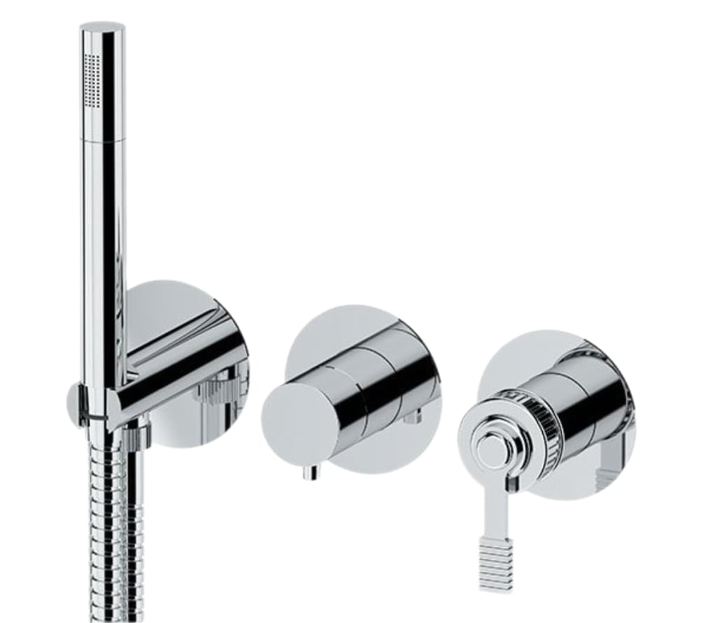 Плитка Remer Atelier Встраиваемый смеситель для душа ATELIER хром  поверхность глянец