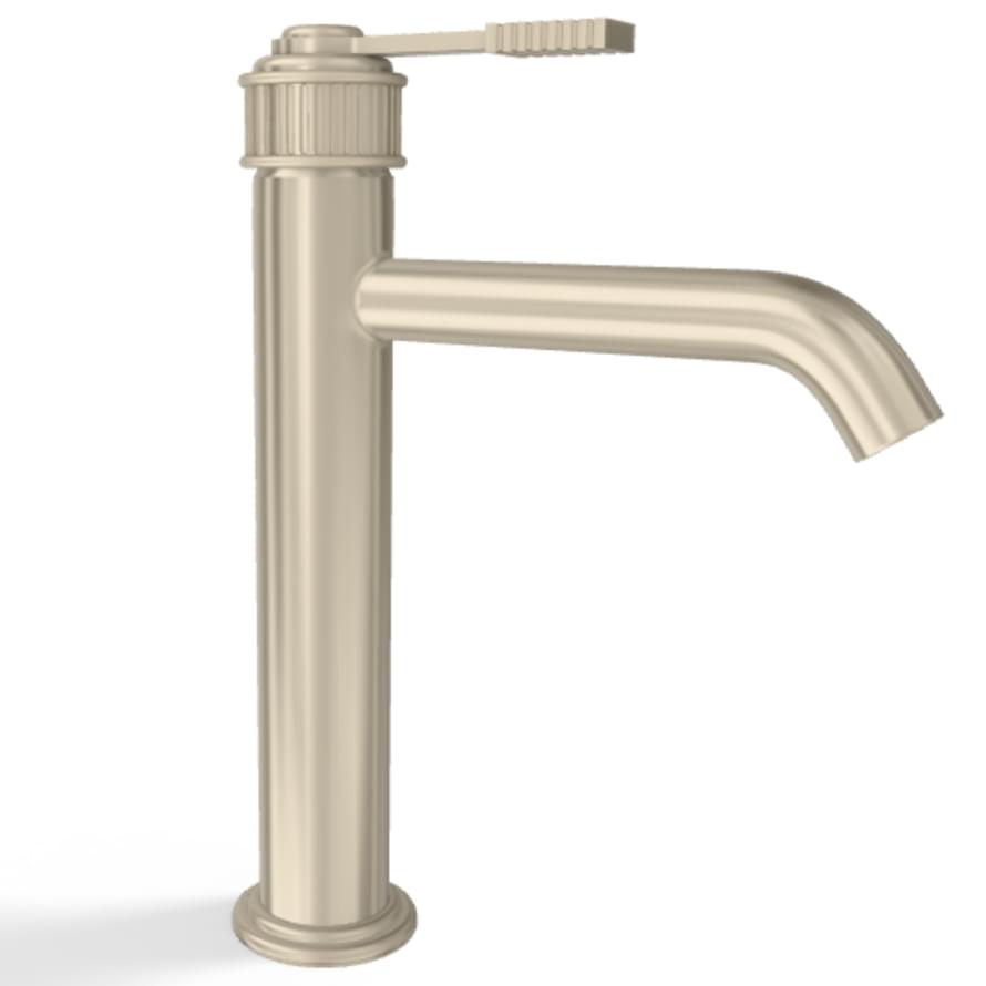 Плитка Remer Atelier Высокий смеситель для раковины ATELIER сталь  поверхность матовая