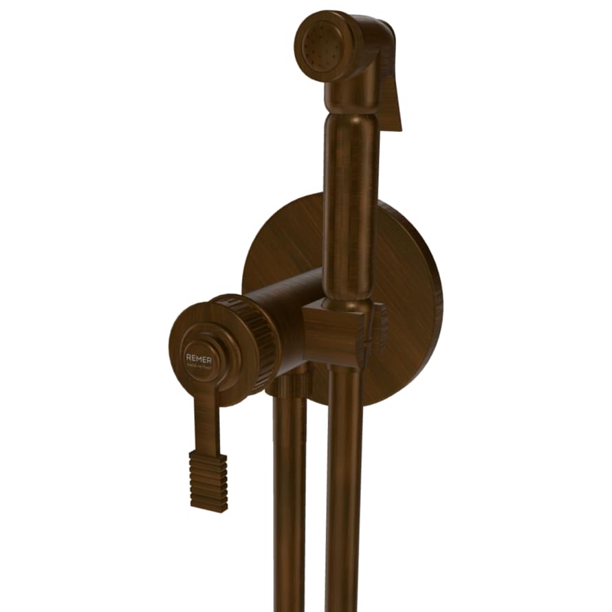 Плитка Remer Atelier Гигиенический душ со смесителем ATELIER бронза масляная  поверхность матовая