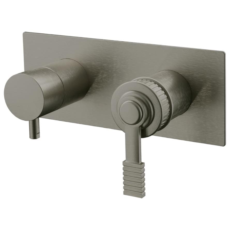 Плитка Remer Atelier Квадратный смеситель для душа ATELIER сталь  поверхность матовая