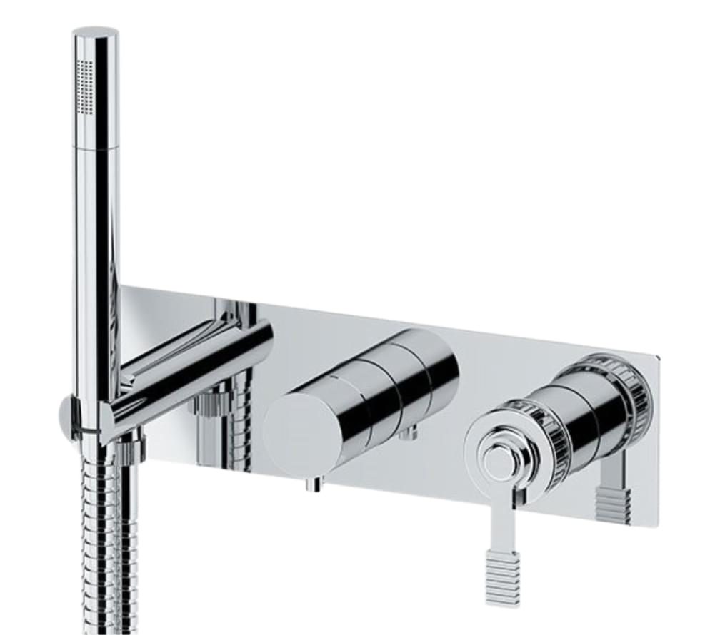 Плитка Remer Atelier Квадратный смеситель для душа ATELIER хром  поверхность глянец