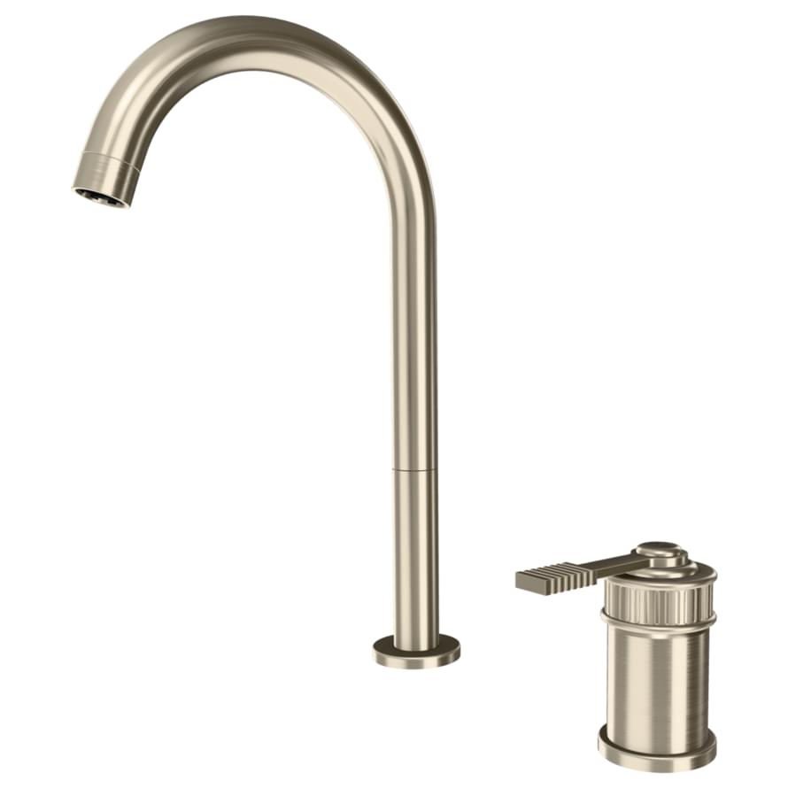 Плитка Remer Atelier Смеситель высокий для раковины ATELIER сталь  поверхность матовая