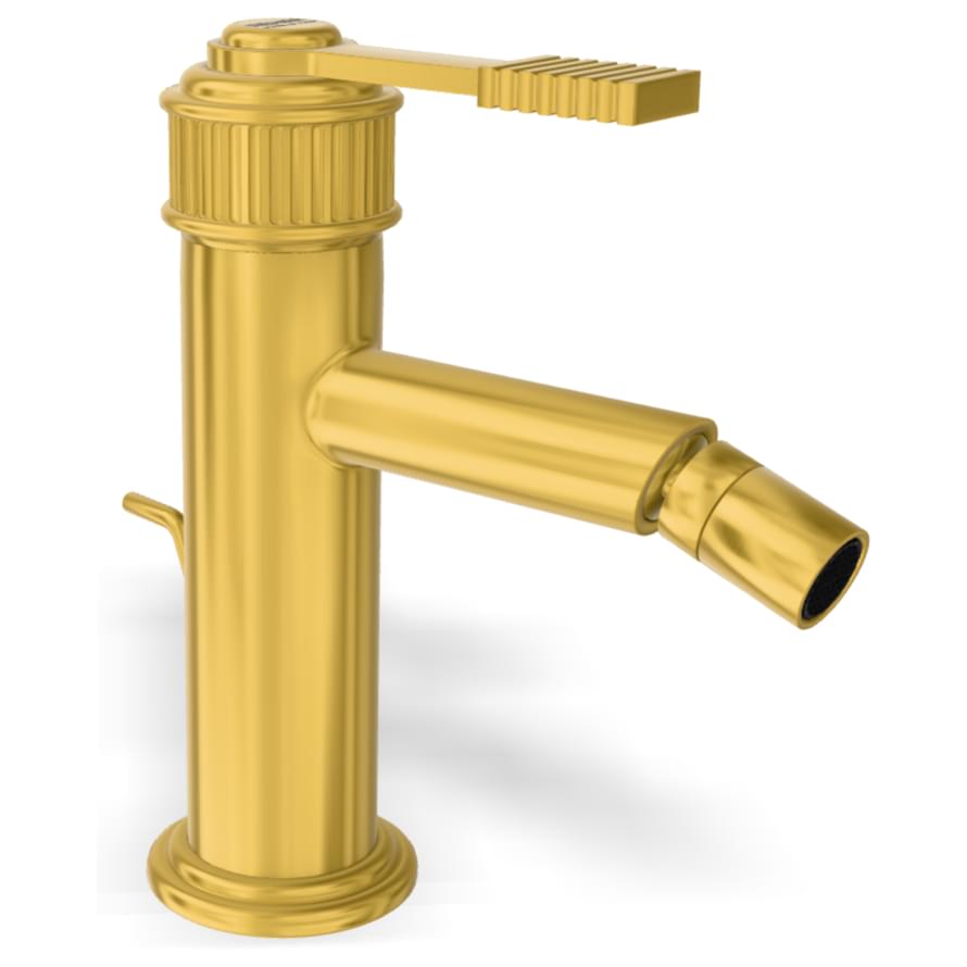 Плитка Remer Atelier Смеситель для биде ATELIER золото брашированное  поверхность брашированная