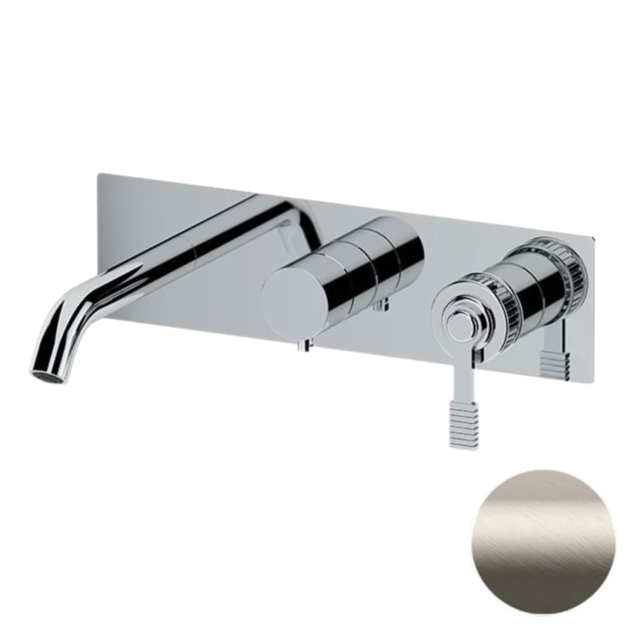 Плитка Remer Atelier Смеситель для ванны ATELIER квадратный сталь  поверхность матовая