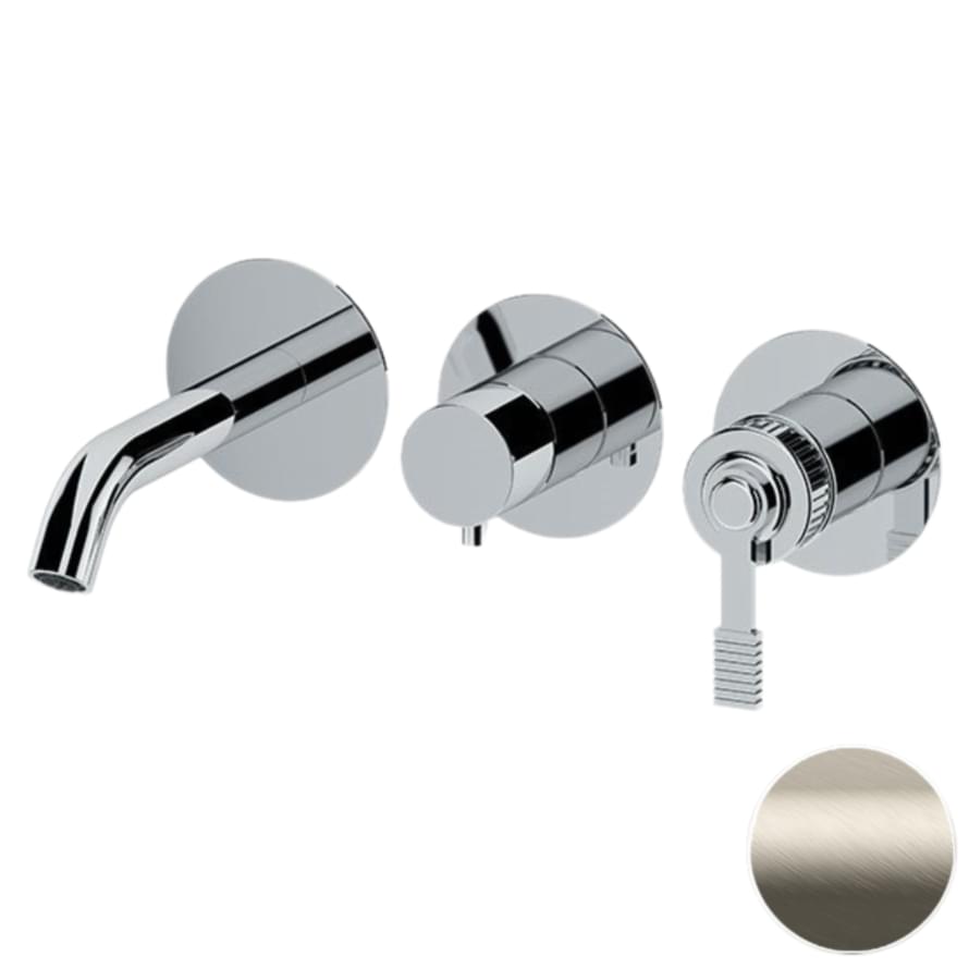 Плитка Remer Atelier Смеситель для ванны ATELIER округлый сталь  поверхность матовая