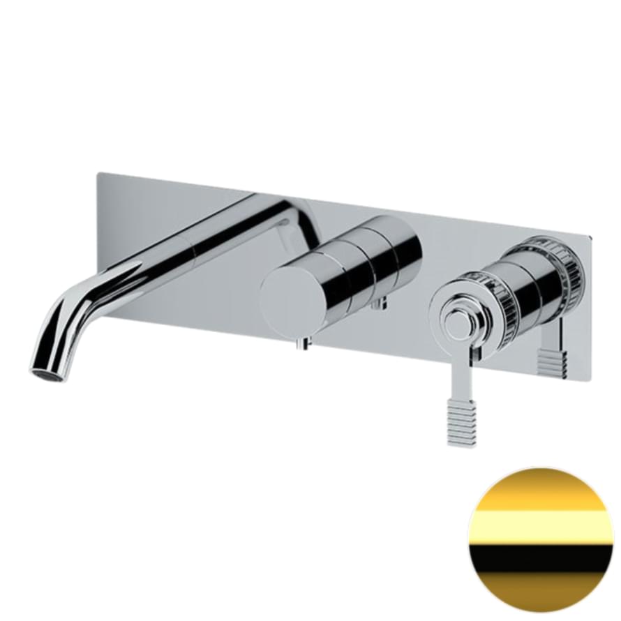 Плитка Remer Atelier Смеситель для ванны встраиваемый ATELIER золото глянцевое  поверхность глянец