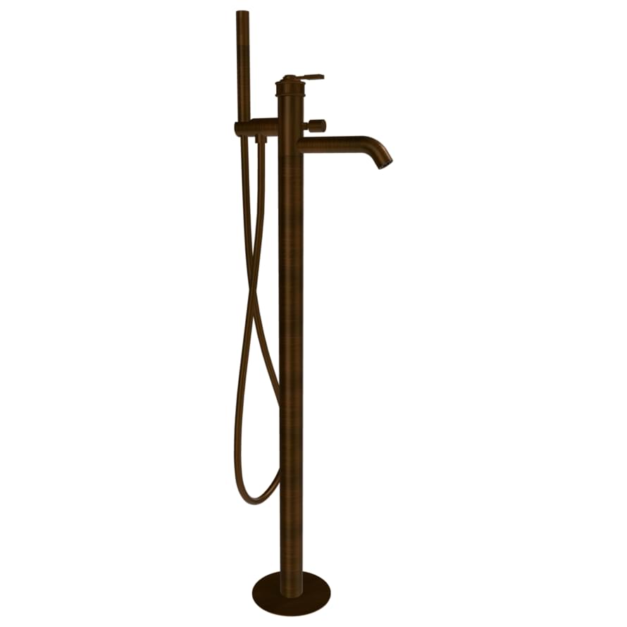 Плитка Remer Atelier Смеситель для ванны напольный ATELIER бронза масляная  поверхность матовая